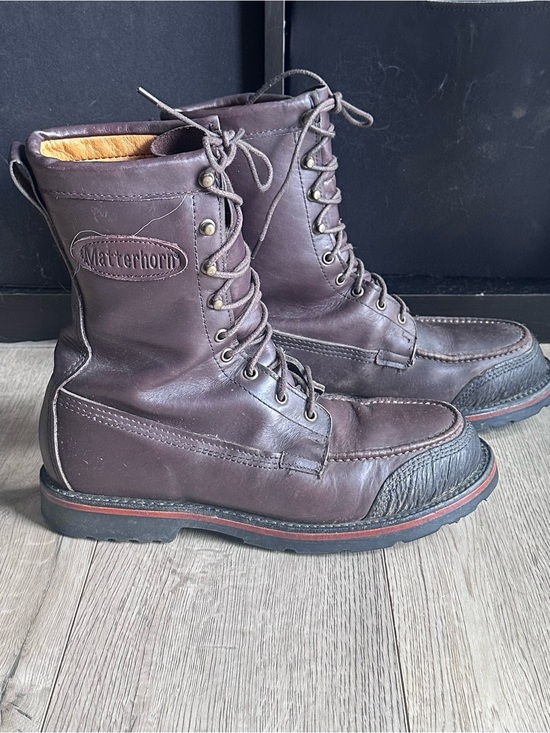 Matterhorn Other - Matterhorn Brown Leather Work Boots Men’s Size‎ 9 1/2